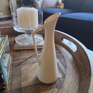 Mid Century O.M.C. (Otagiri Mercantile Co) Japan White Porcelain Bus Vase